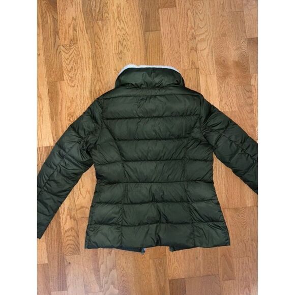 LRL Ralph Lauren Womens Puffer Jacket Army Green Fleece Collar M - Picture 4 of 4